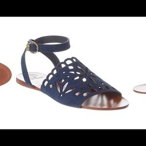 NWT Tory Burch May Suede Sandal
